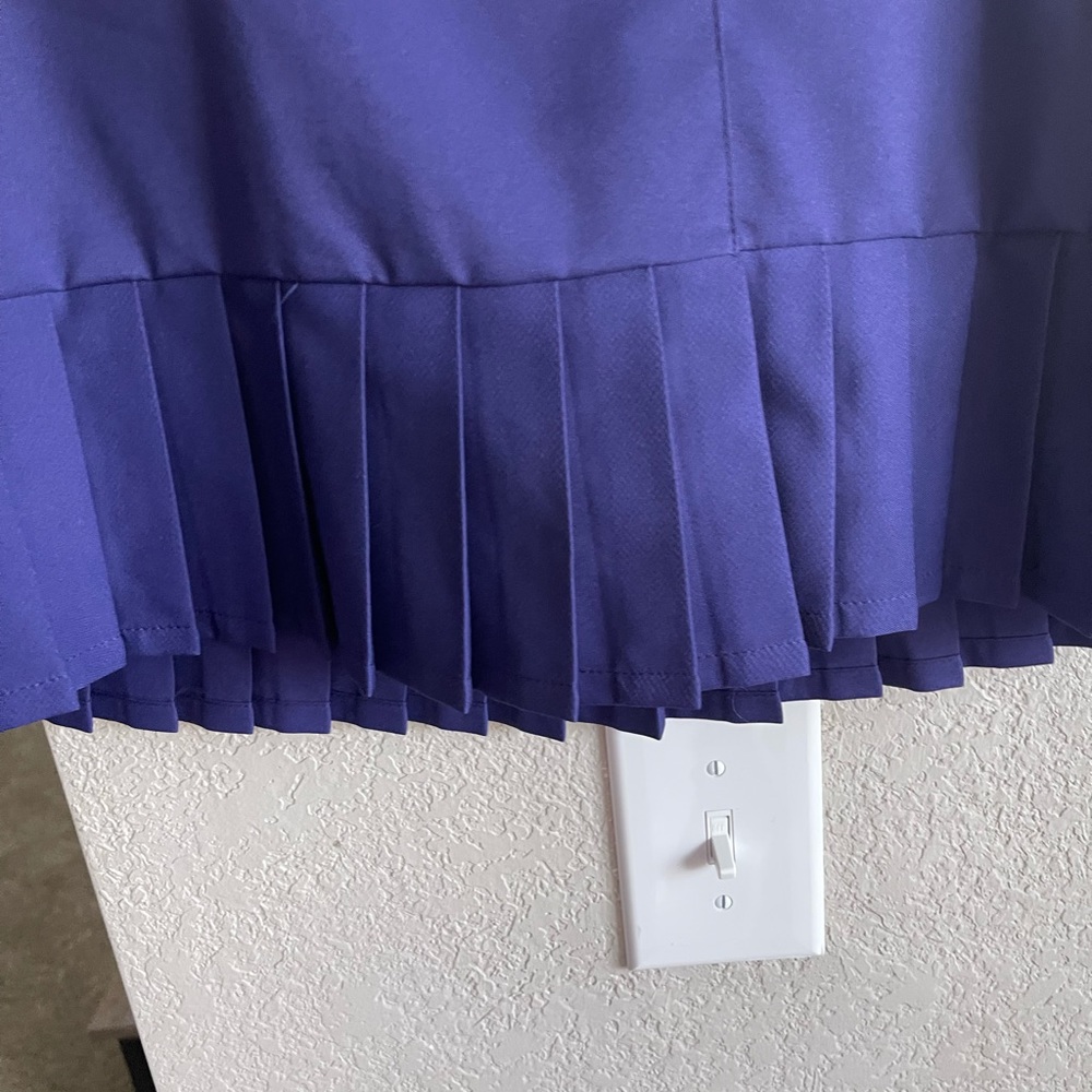 Nike Golf Tour Performance purple Dri-Fit with shorts Skirt. Size 6 - Picture 4 of 12